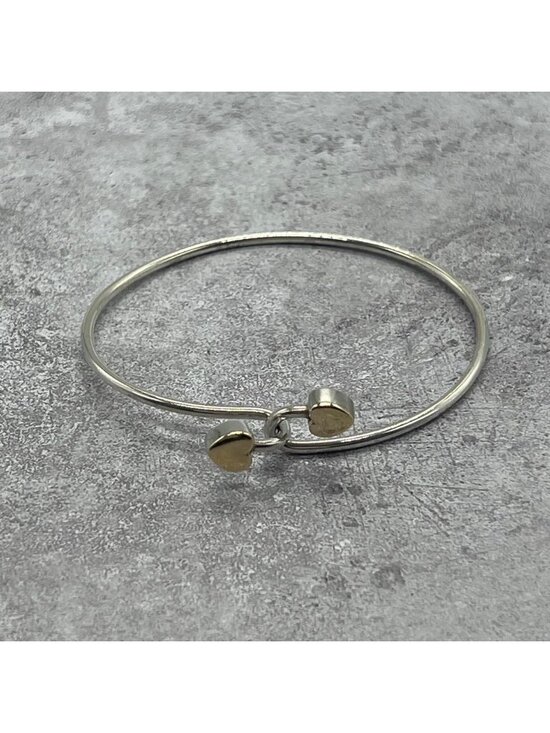 Tiffany & Co. Jewelry - Tiffany & Co Double Heart Hook Bangle Combination Bracelet